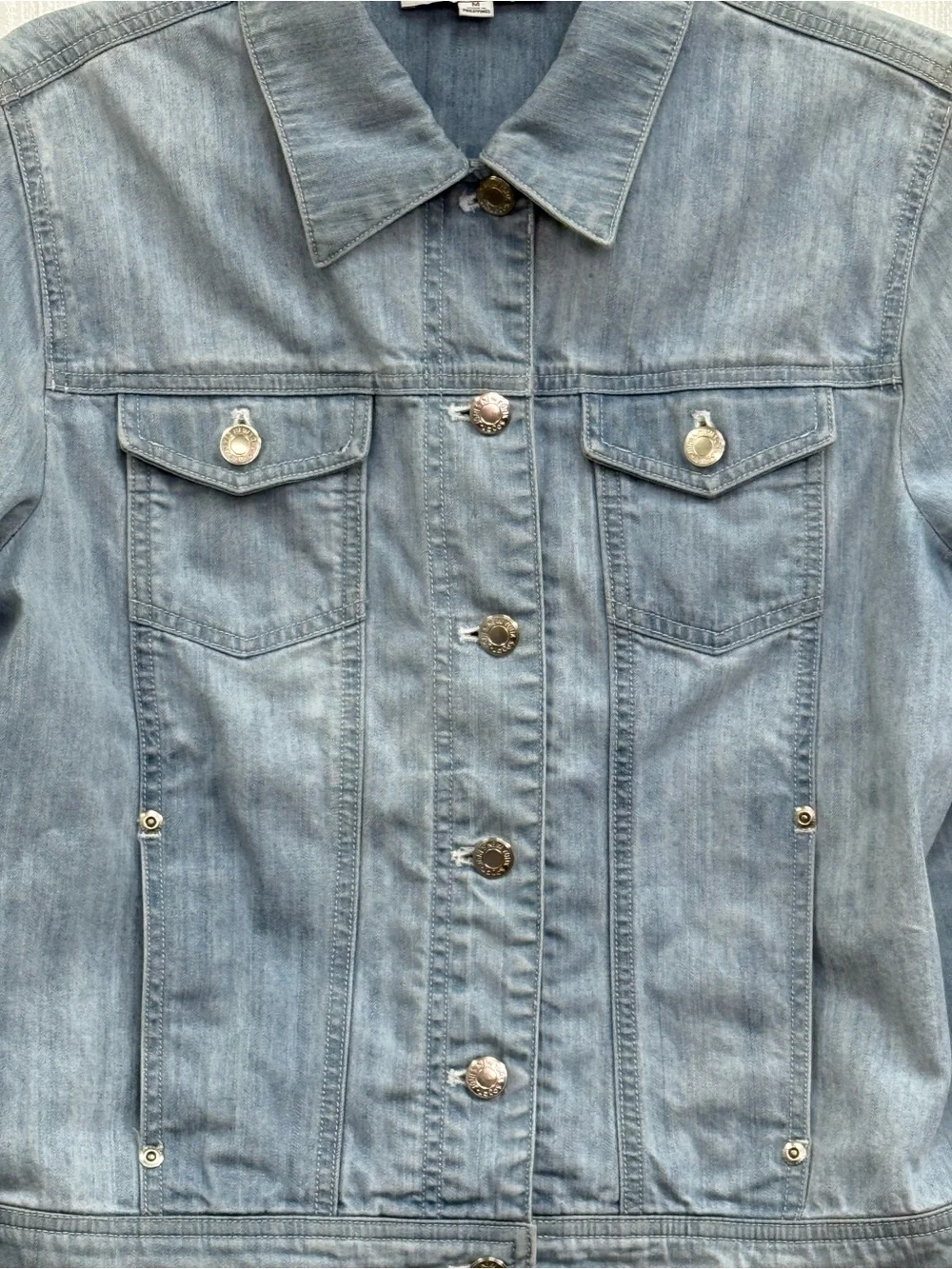 Jones New York Light Wash Denim Jacket